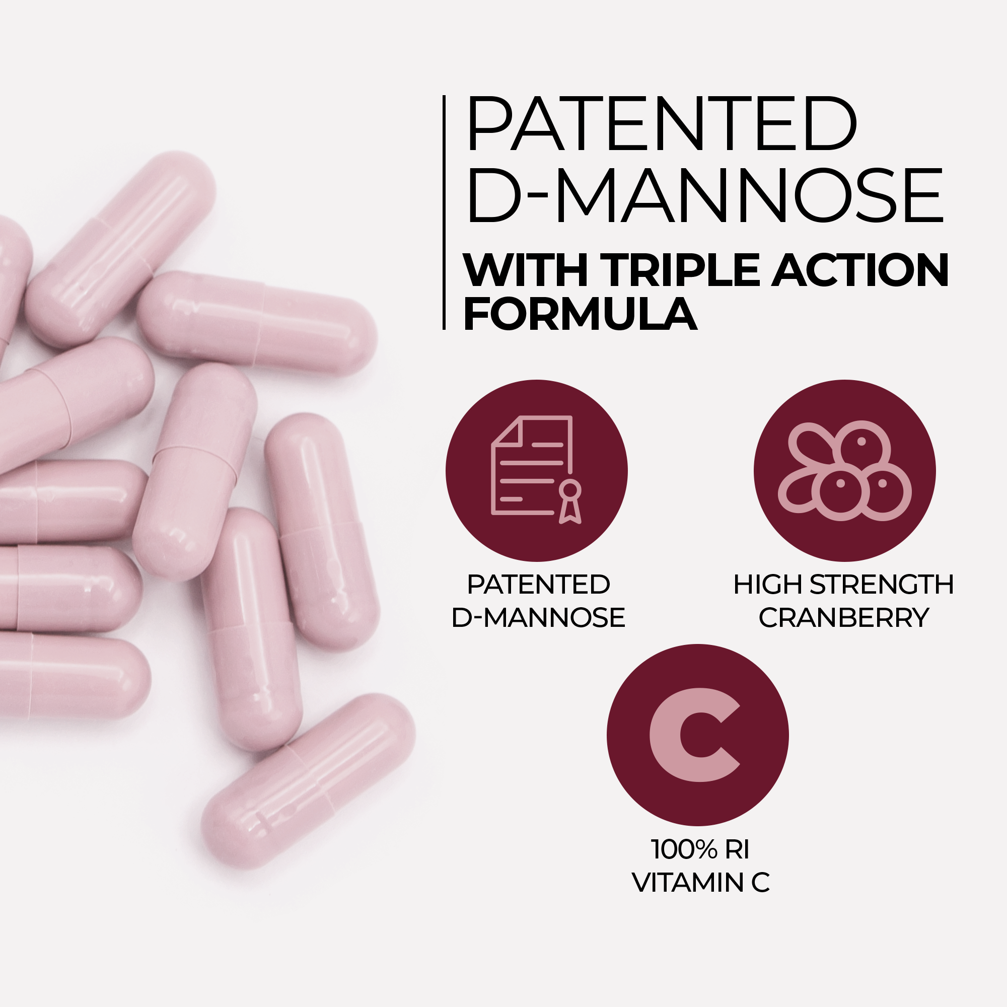 D-Mannose Complex Capsules