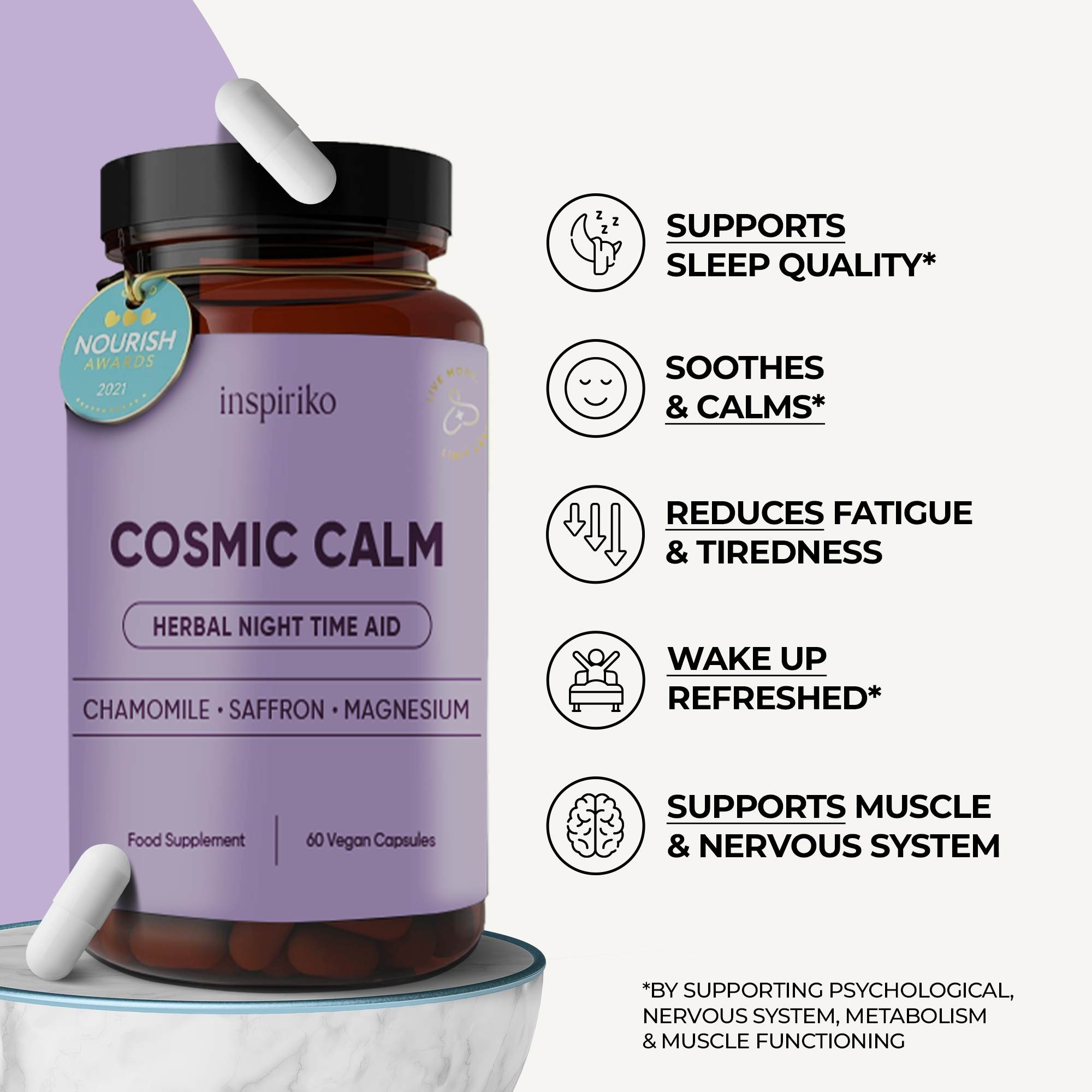 Cosmic Calm Herbal Sleep Aid