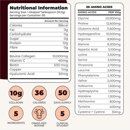 Bovine Collagen Powder